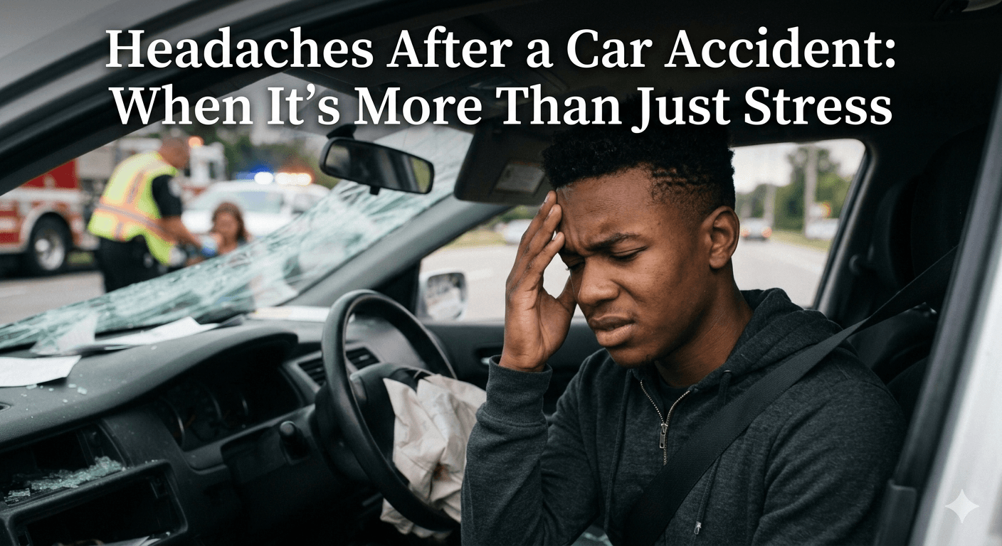 Headaches After a Car Accident: When It’s More Than Just Stress